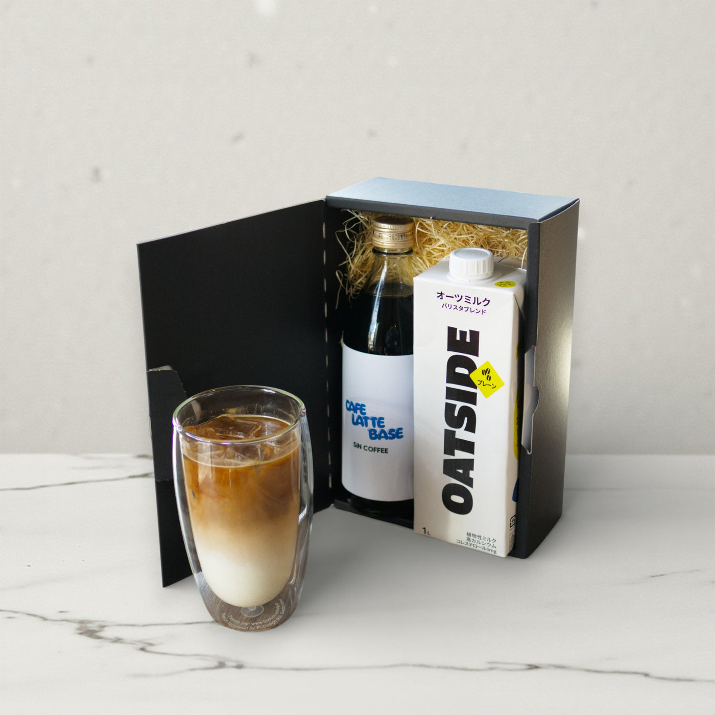 カフェラテベース500ml&オーツミルクセット