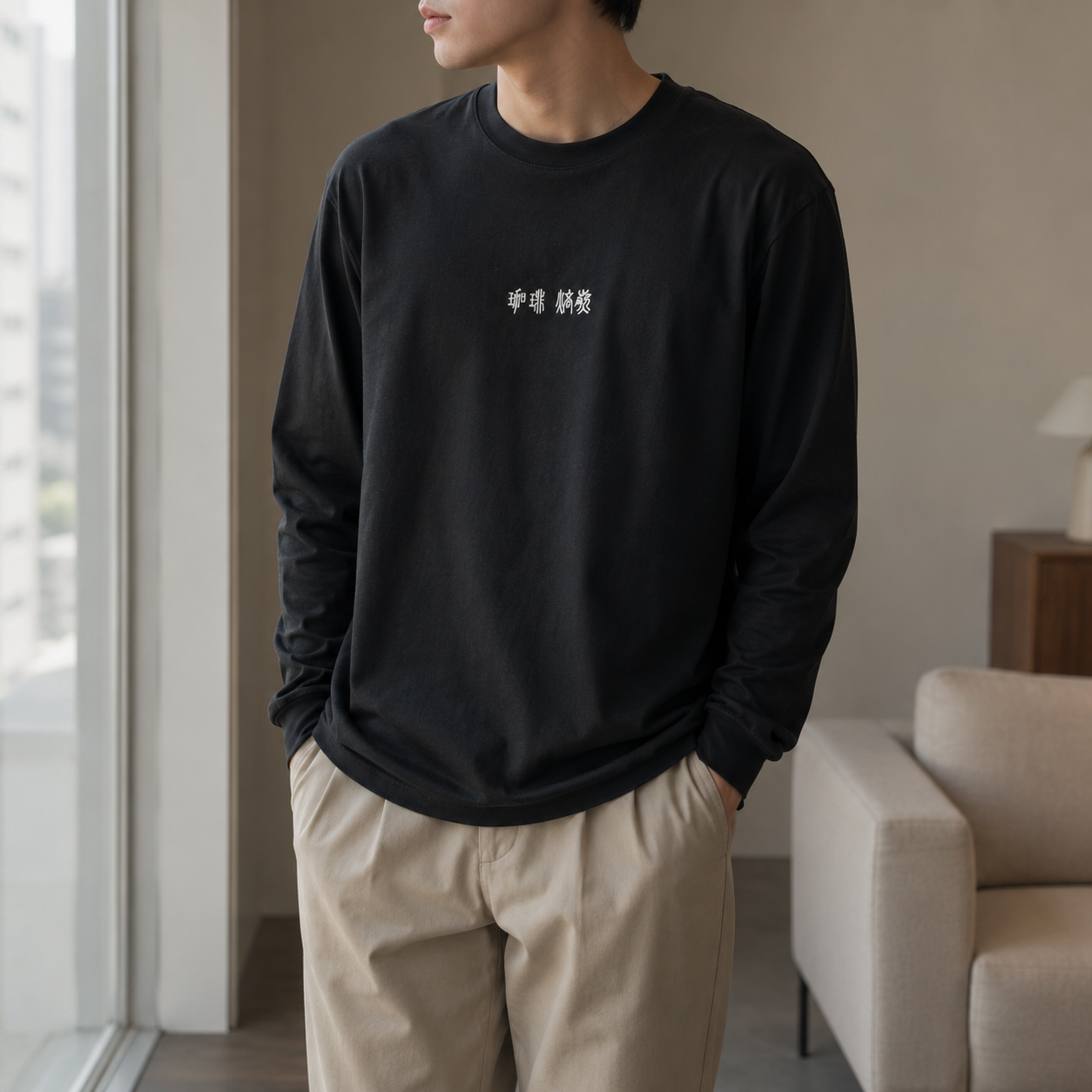 SiN COFFEE LONG SLEEVE TEE