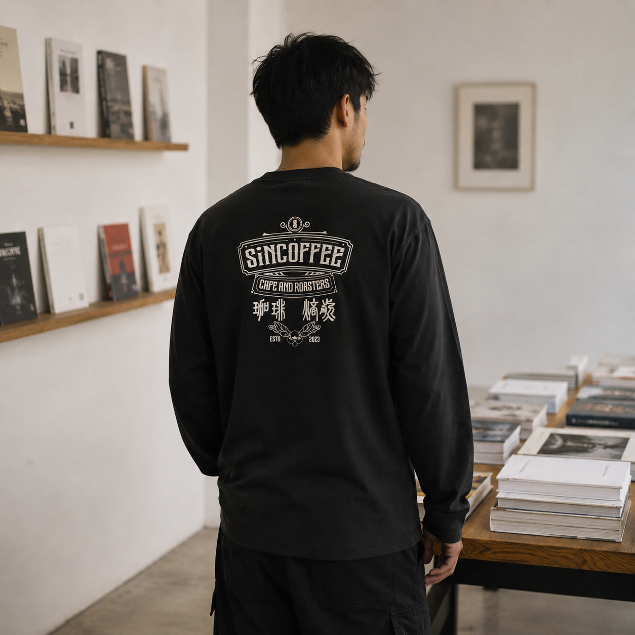 SiN COFFEE LONG SLEEVE TEE