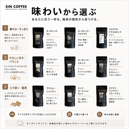 【サンプル請求】まずは1杯、0円で。